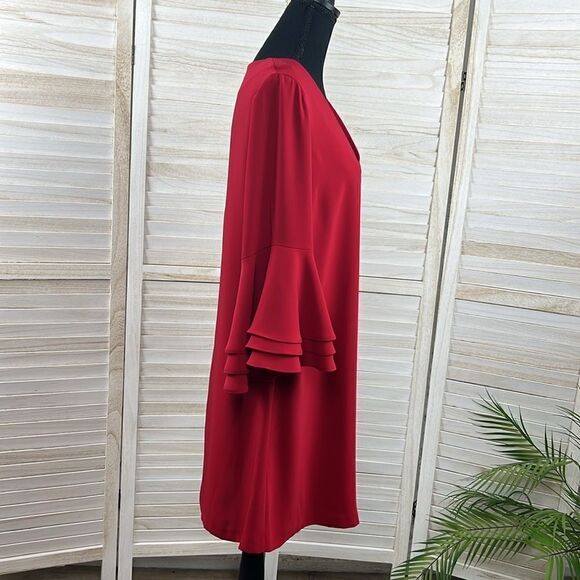 Anna Cate Kylie Dress Scarlet Red Medium - Picture 10 of 13